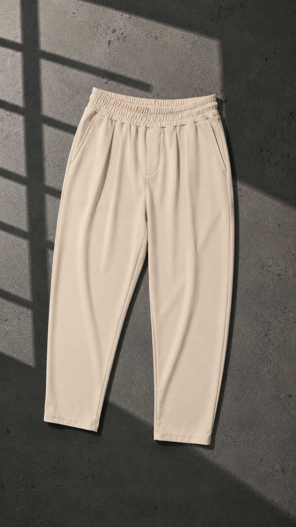 Relaxed Premium Pants beige