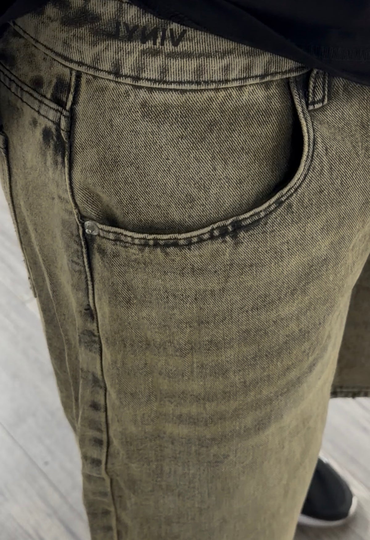 Fade Baggy Denim Shorts