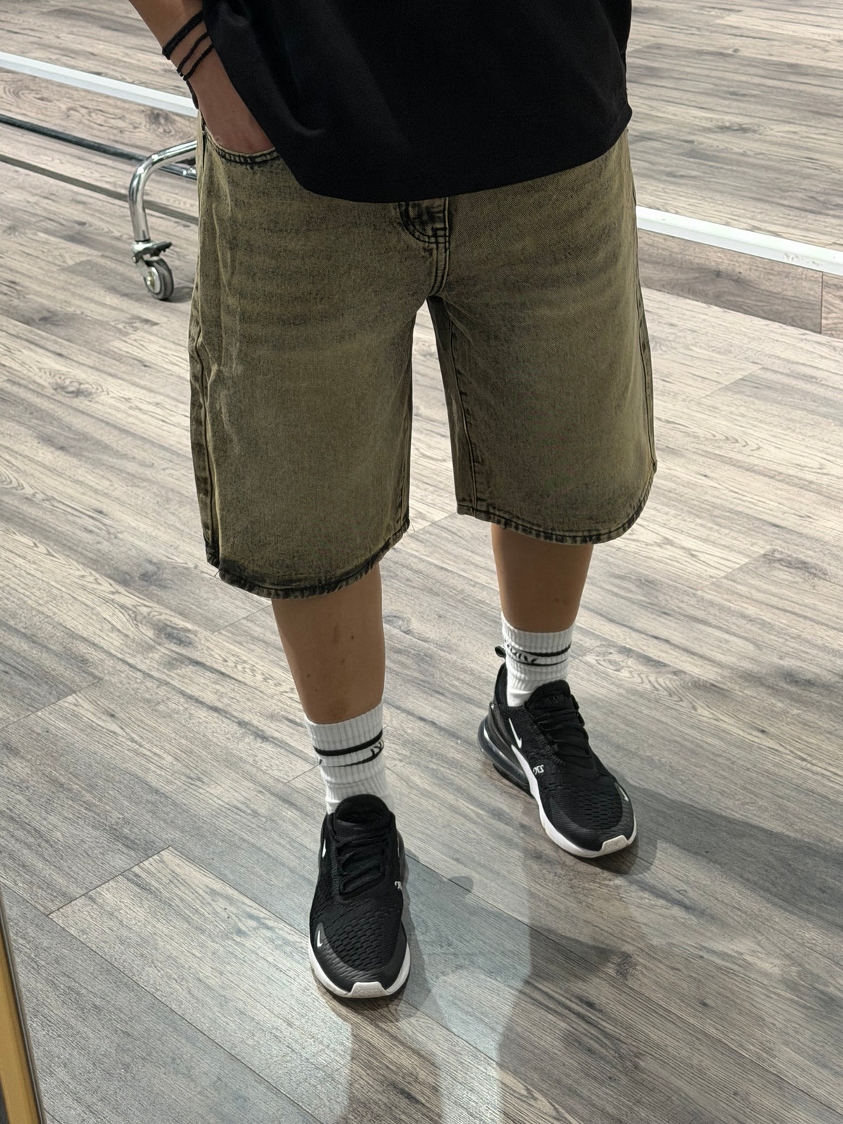 Fade Baggy Denim Shorts
