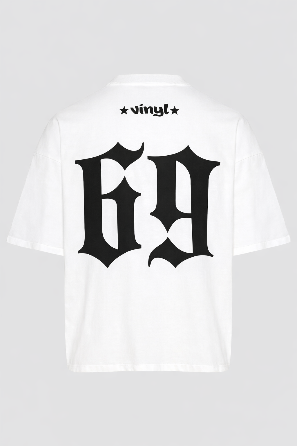 Flow district t-shirt white - oversized fit