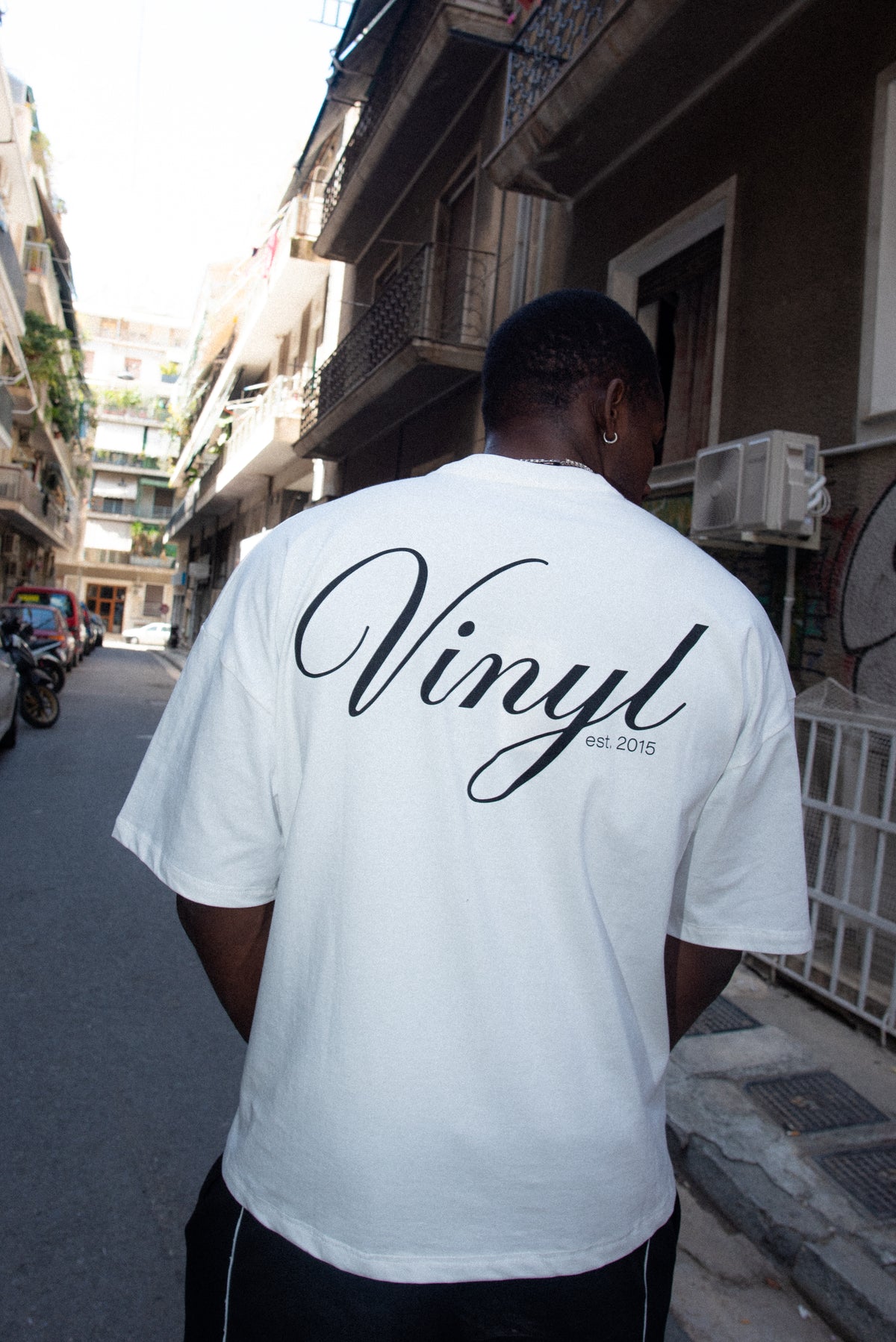 Prime horizon t-shirt white - oversized fit