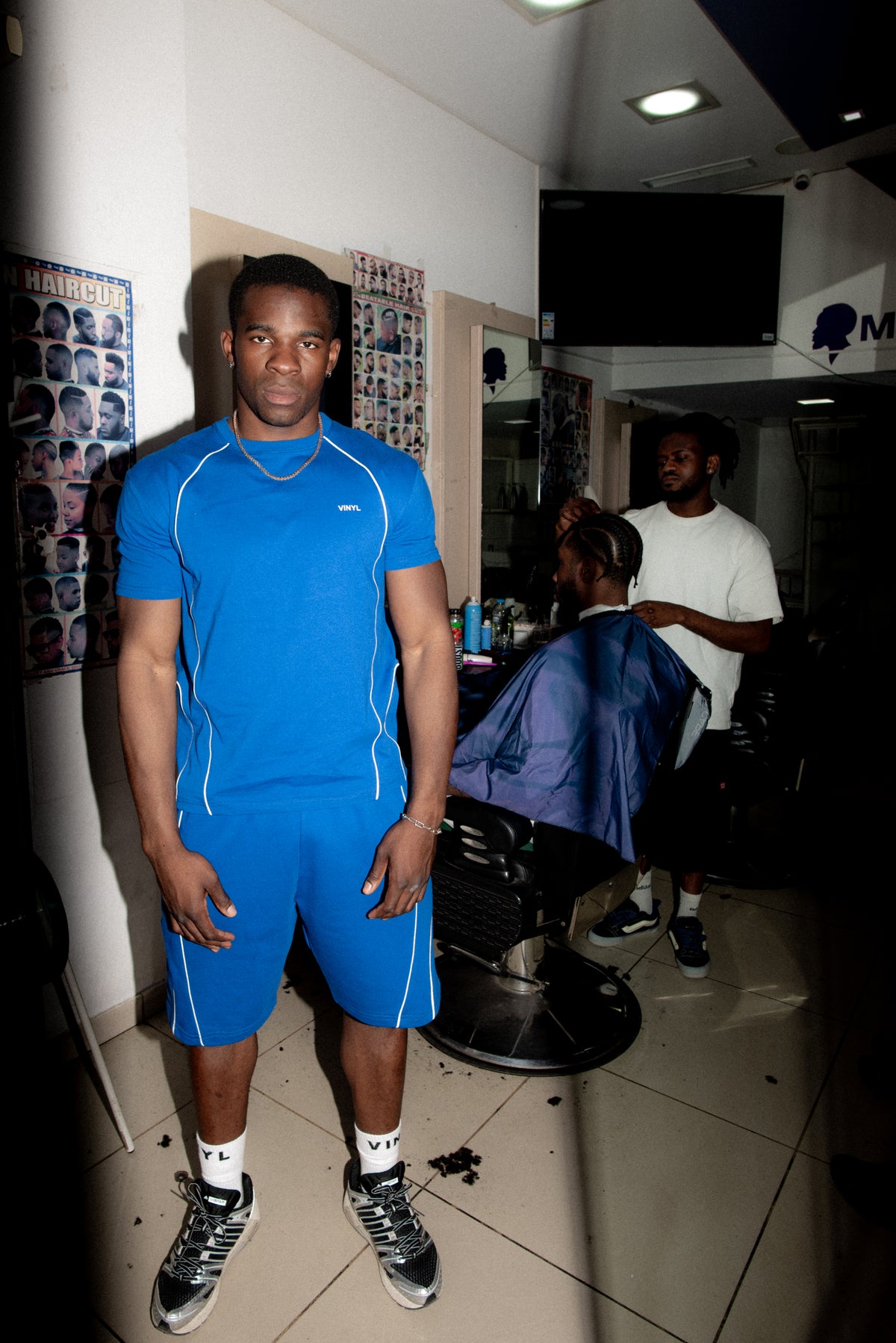 Urban line shorts blue - regular fit