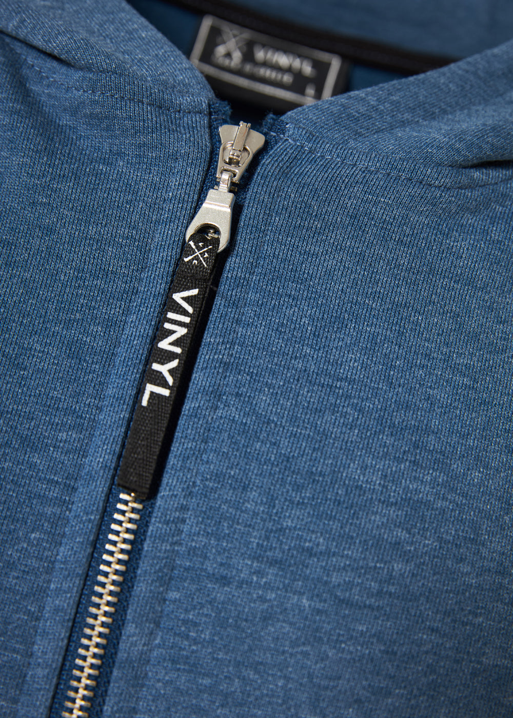 Vinyl ζακετα μπλε premium cotton oversized - signature move jacket