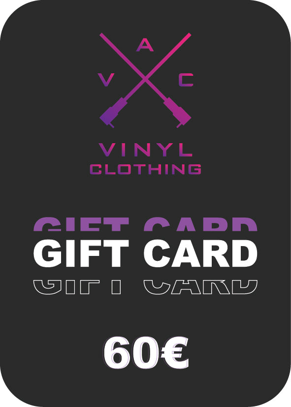 Vinyl gift card 60€