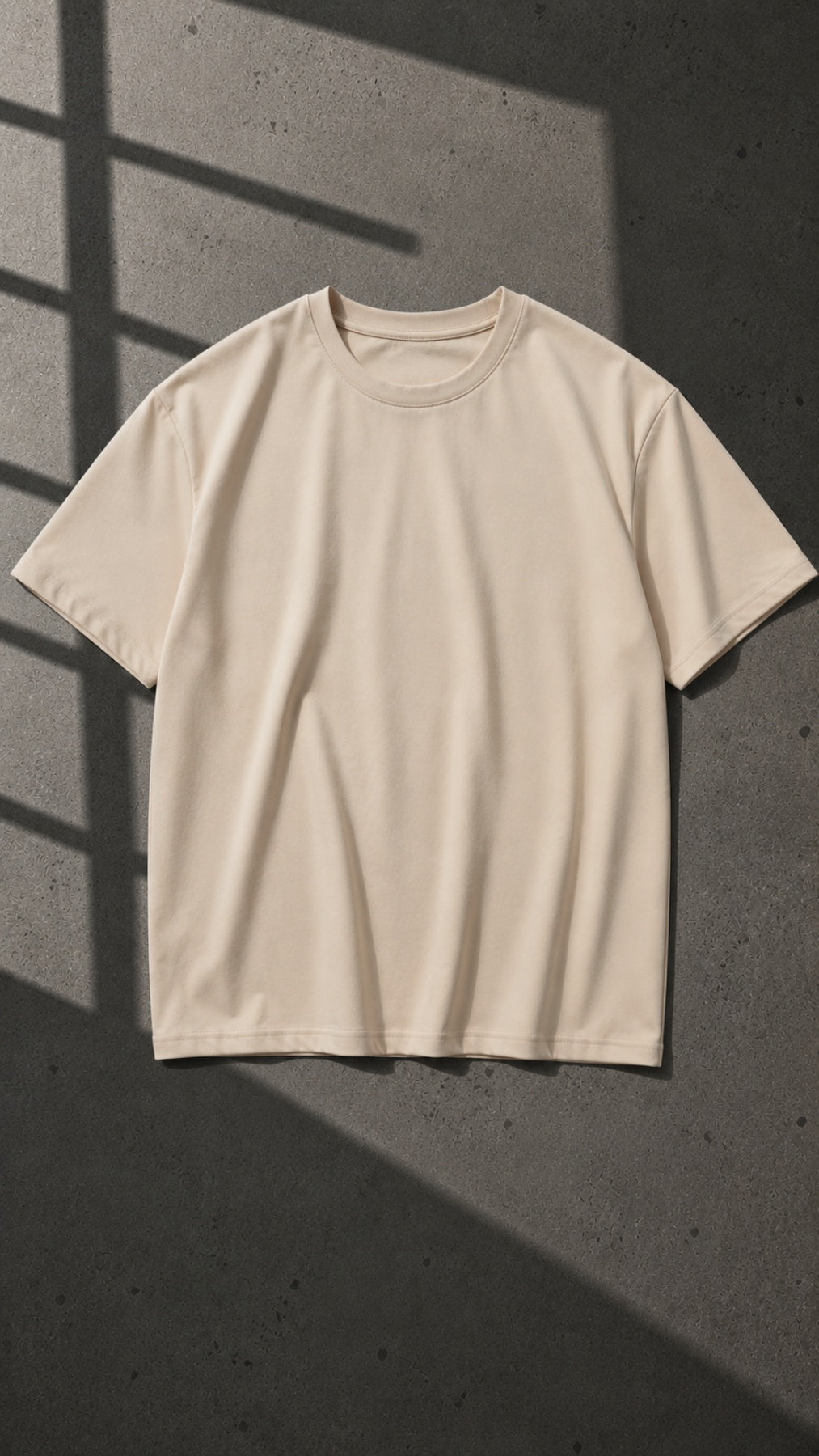 Relaxed Premium t-shirt beige