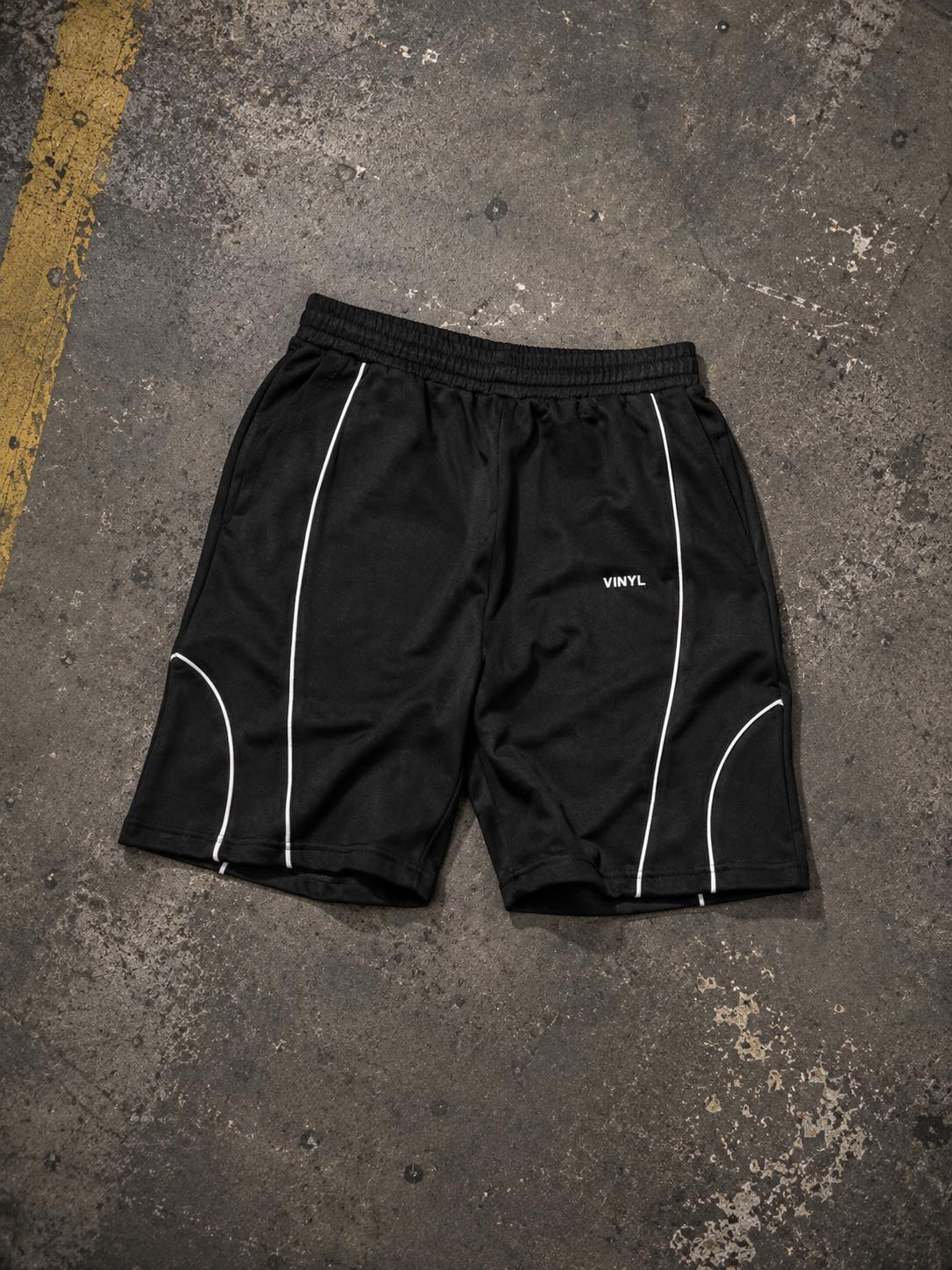 Urban line shorts black - regular fit