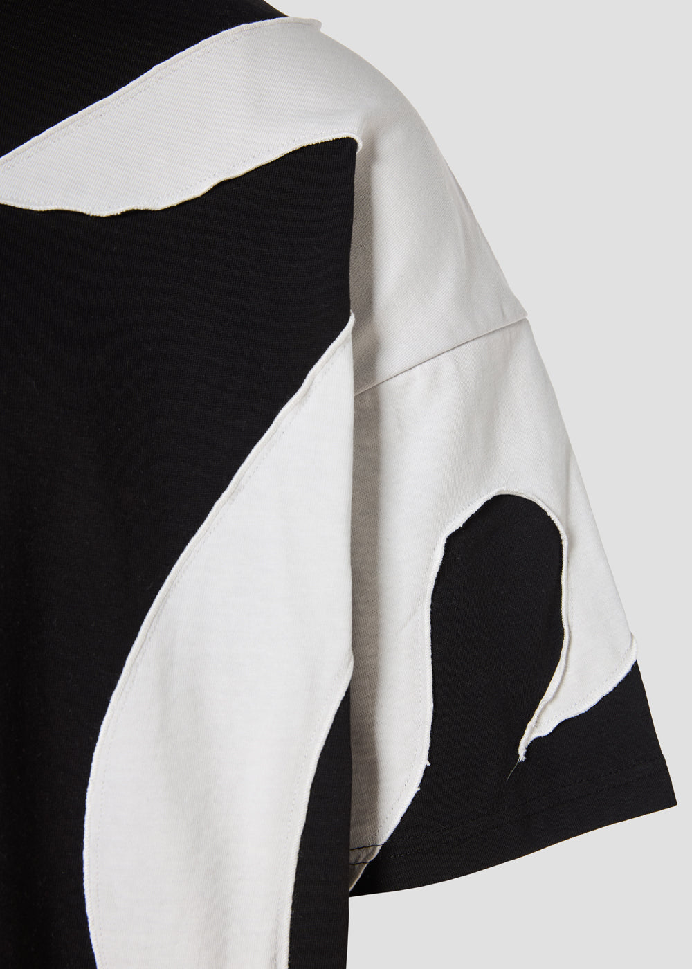 Momentum drift t-shirt black/white - oversized fit