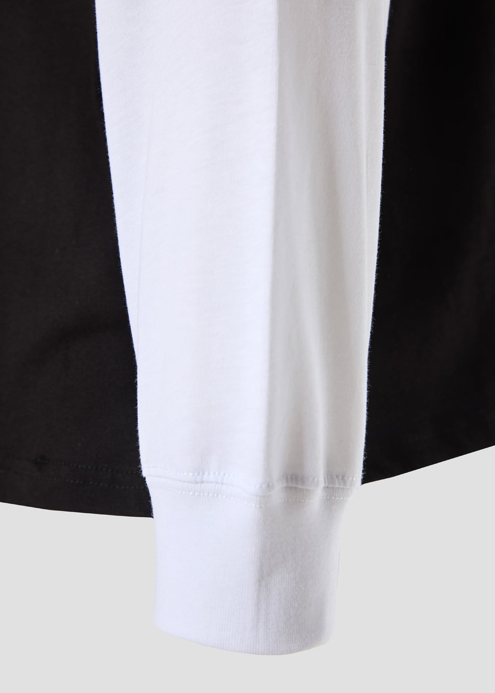 Core signal sweatshirt black/white - regular fit