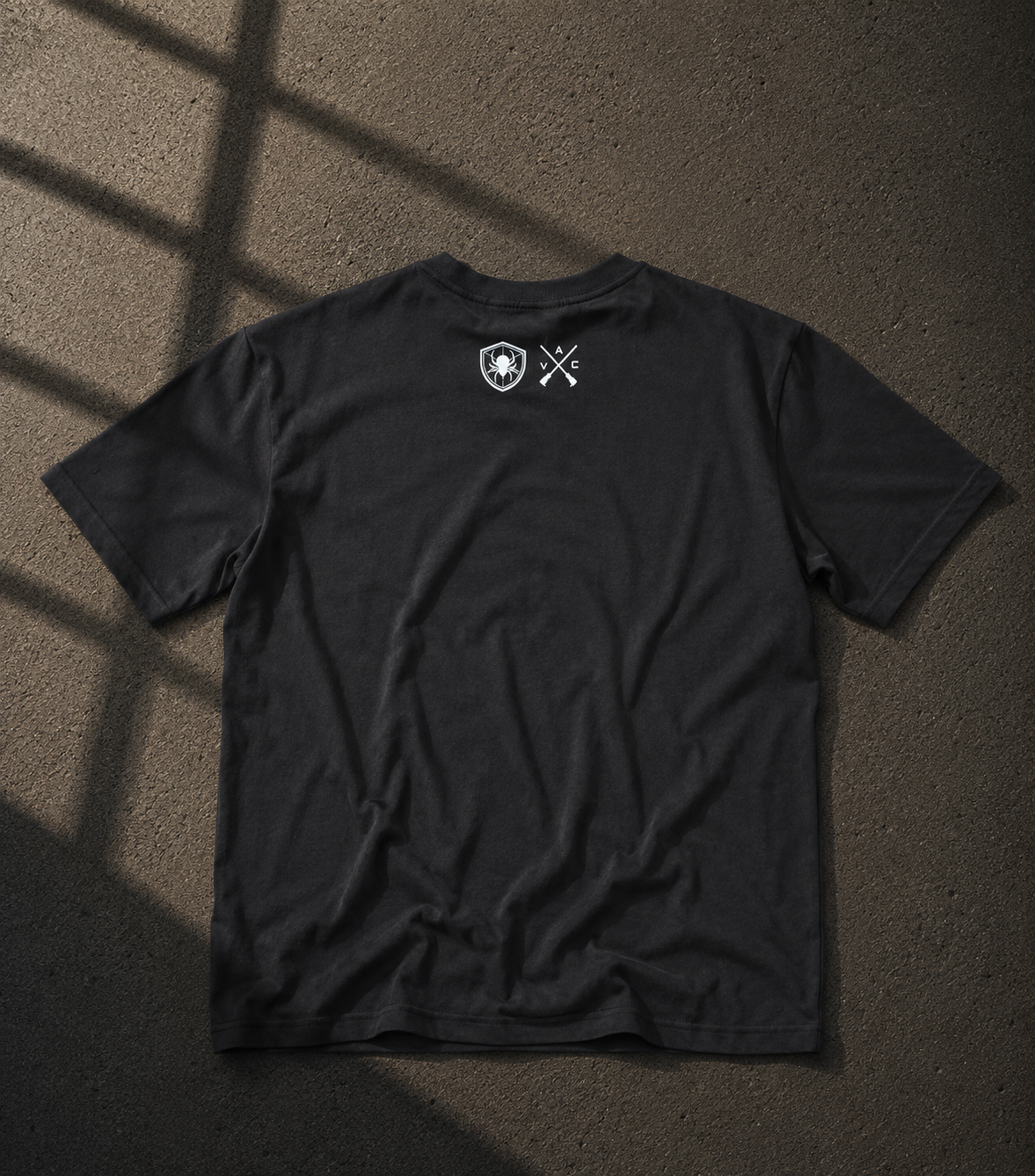 B.P. Spider Logo - black