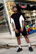 Fusion path t-shirt black - oversized fit