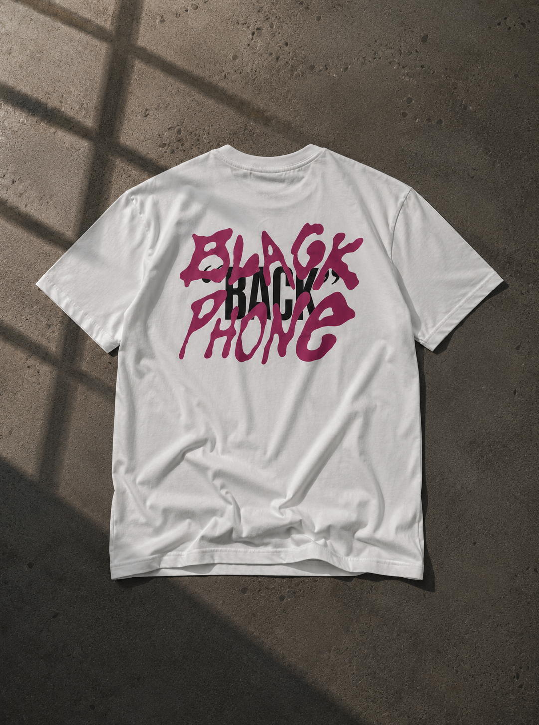 B.P. Front Back - white