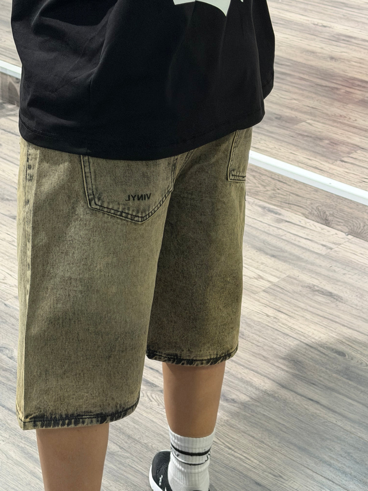 Fade Baggy Denim Shorts