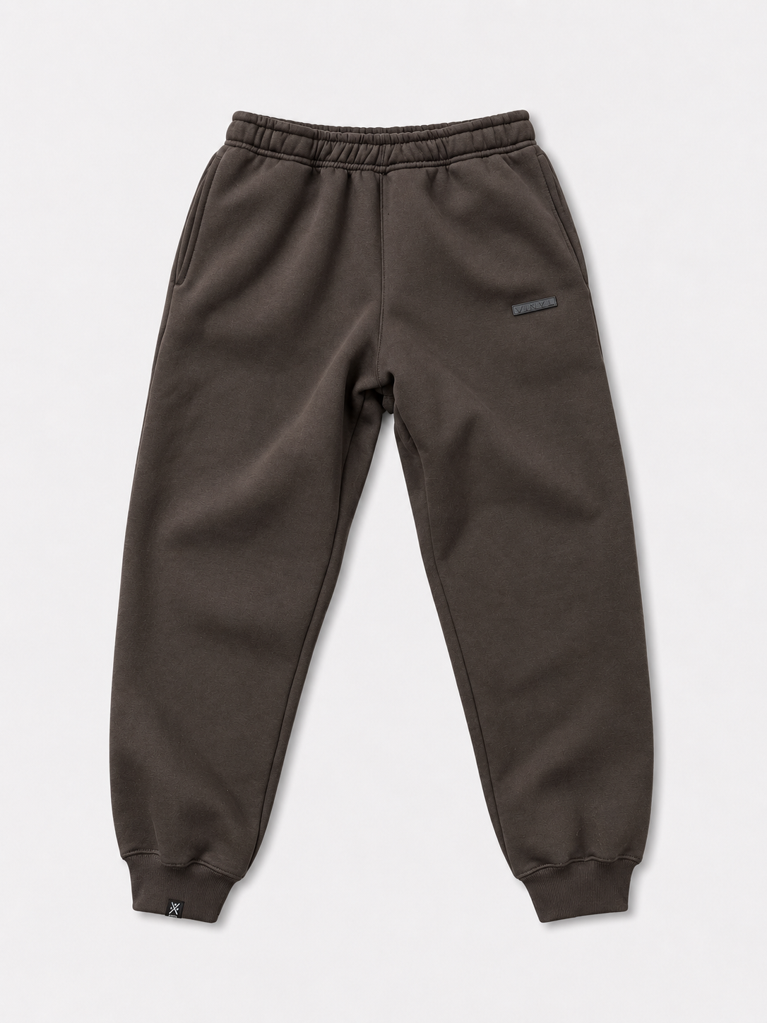Modern basic sweatpants dark brown