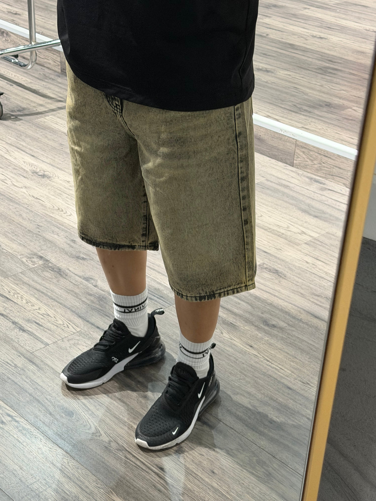Fade Baggy Denim Shorts