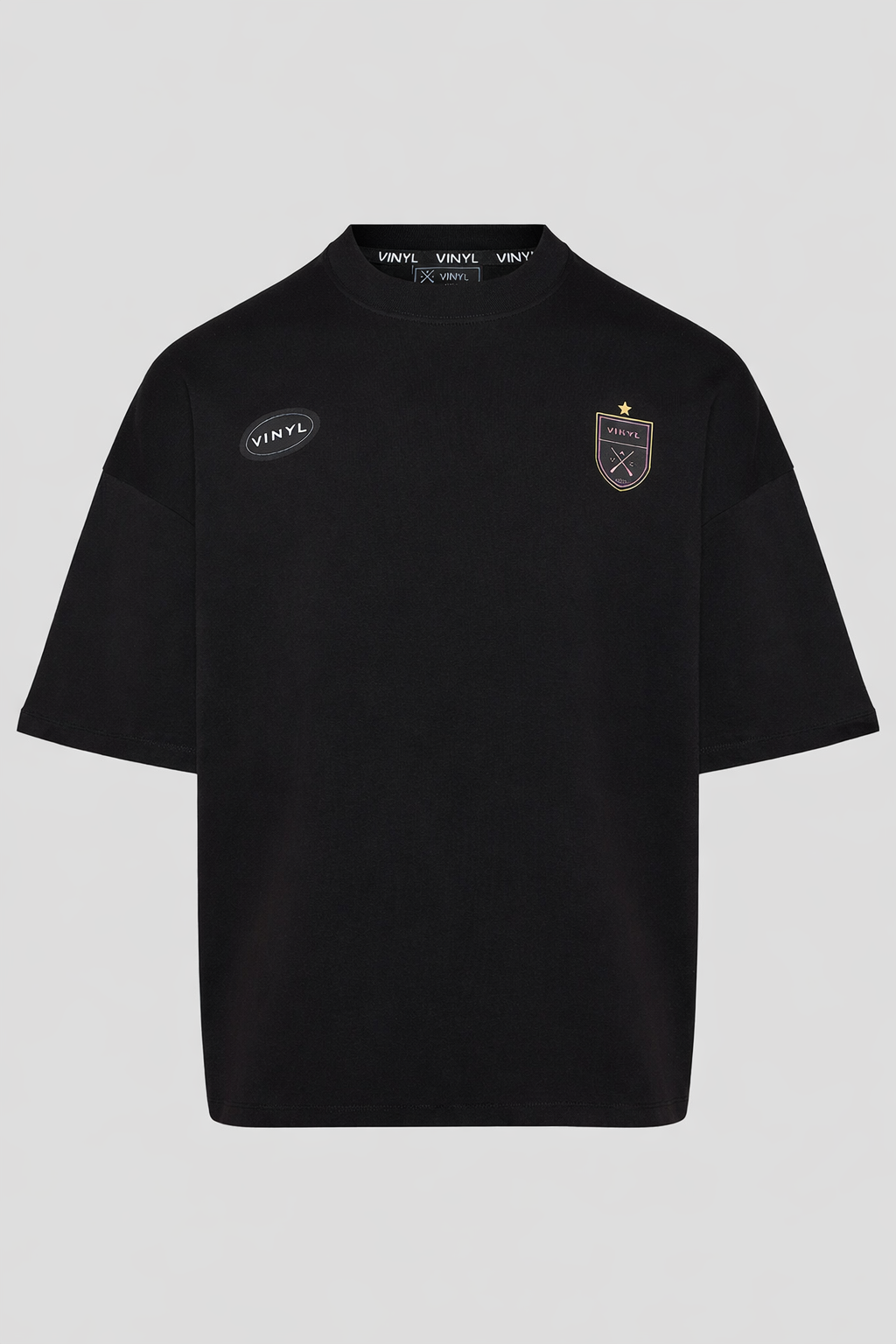 Prime horizon t-shirt black - oversized fit
