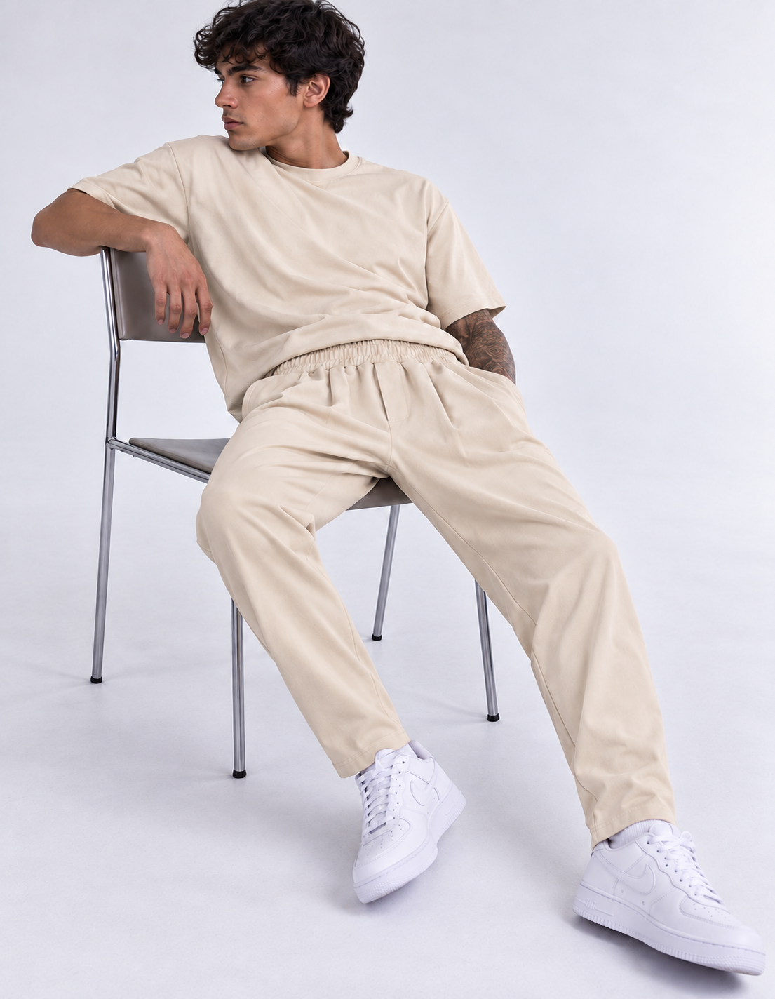 Relaxed Premium Pants beige