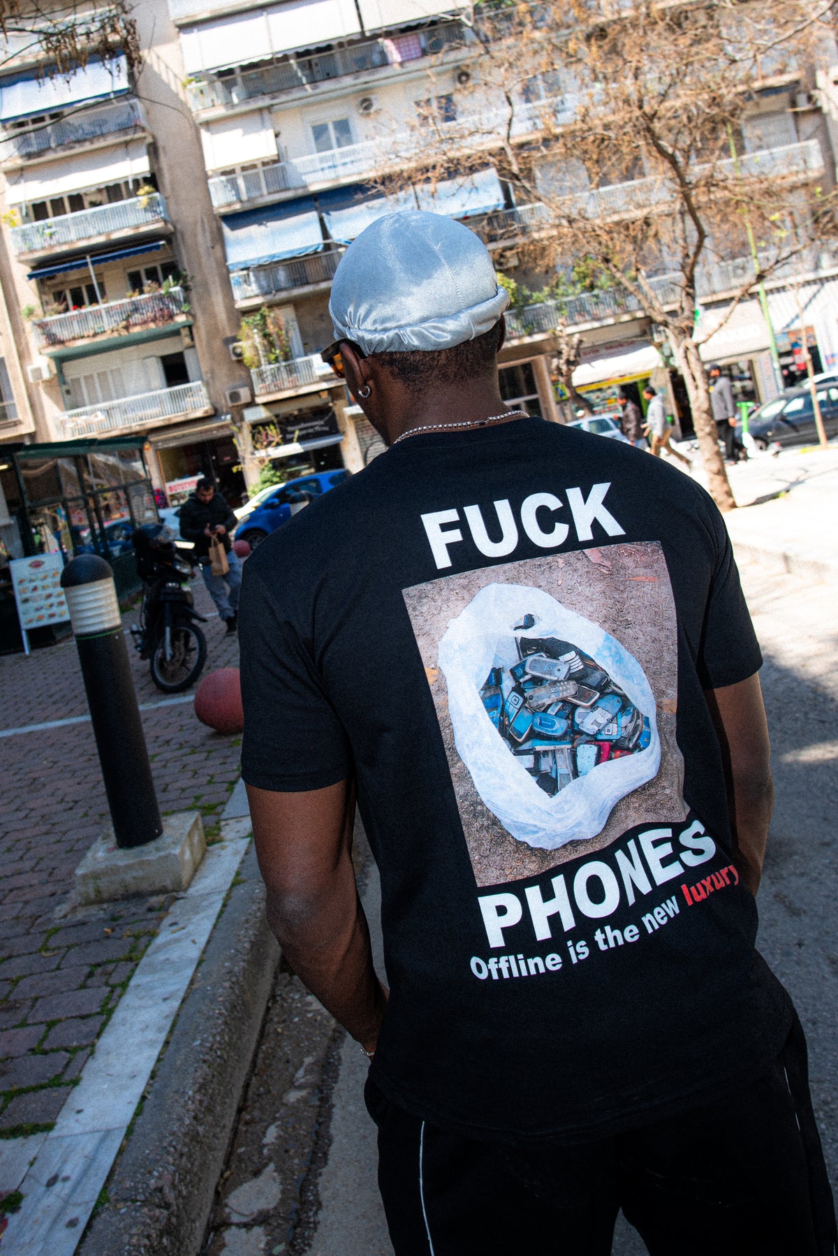 Street code t-shirt black - regular fit