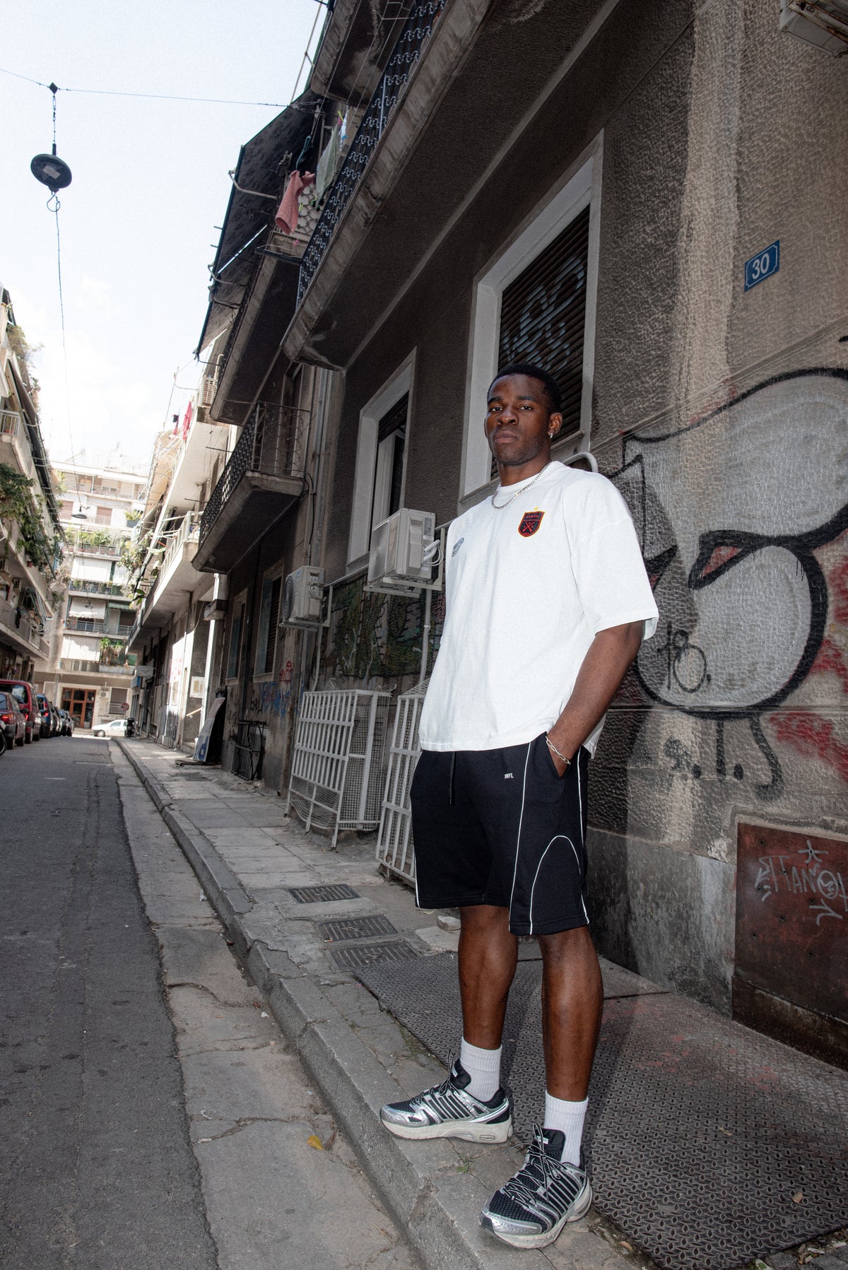 Prime horizon t-shirt white - oversized fit