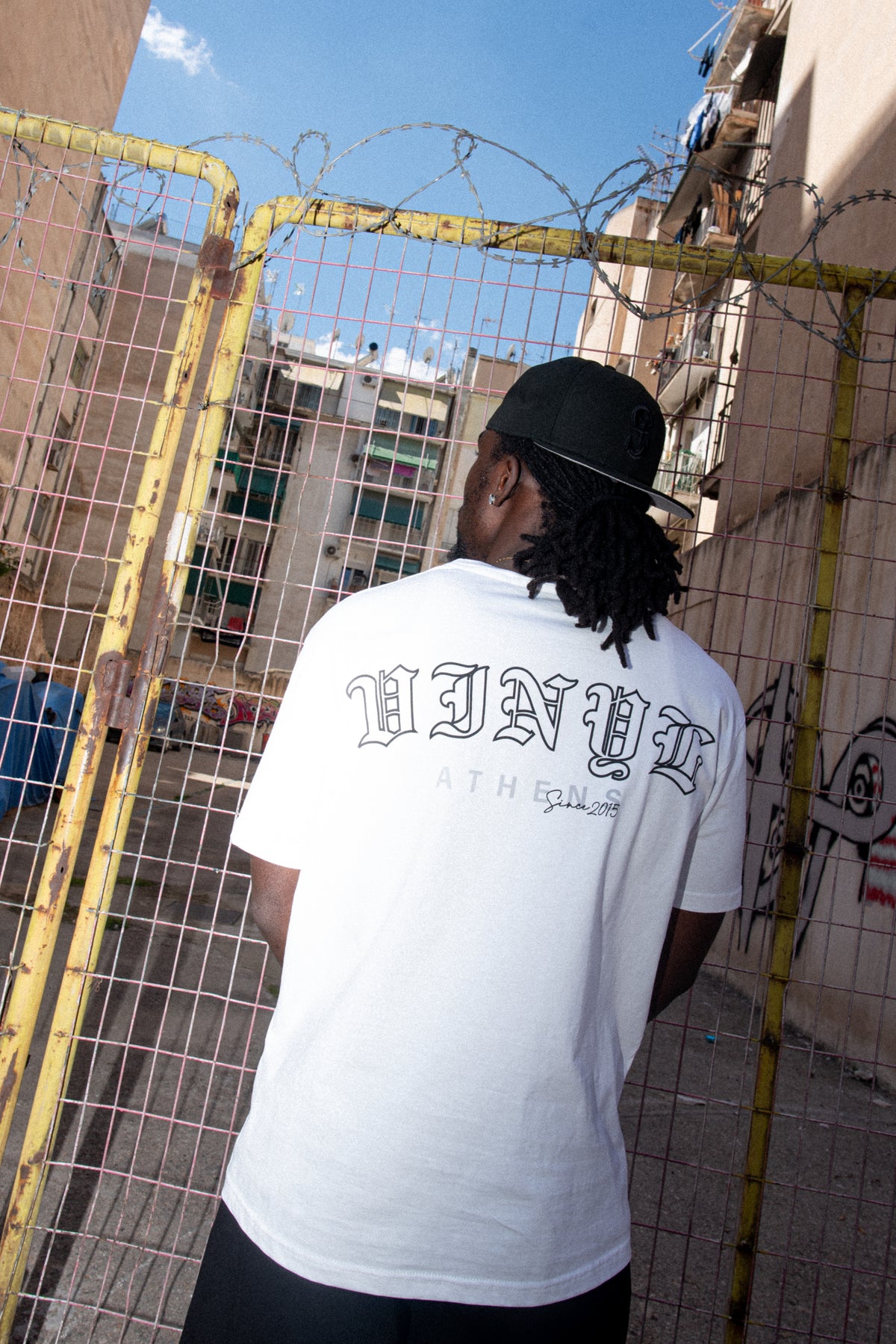 Icon frame t-shirt white - regular fit