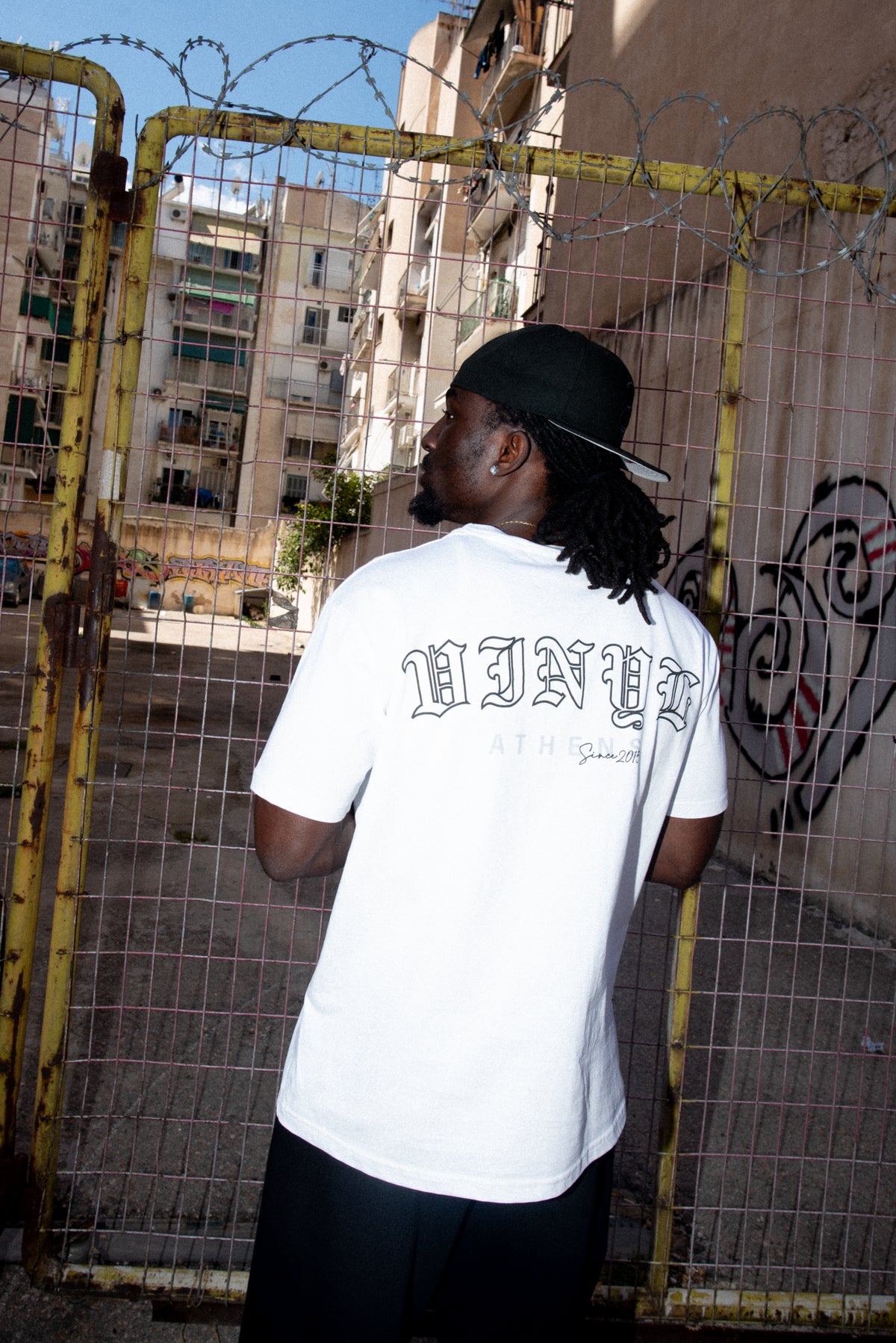 Icon frame t-shirt white - regular fit
