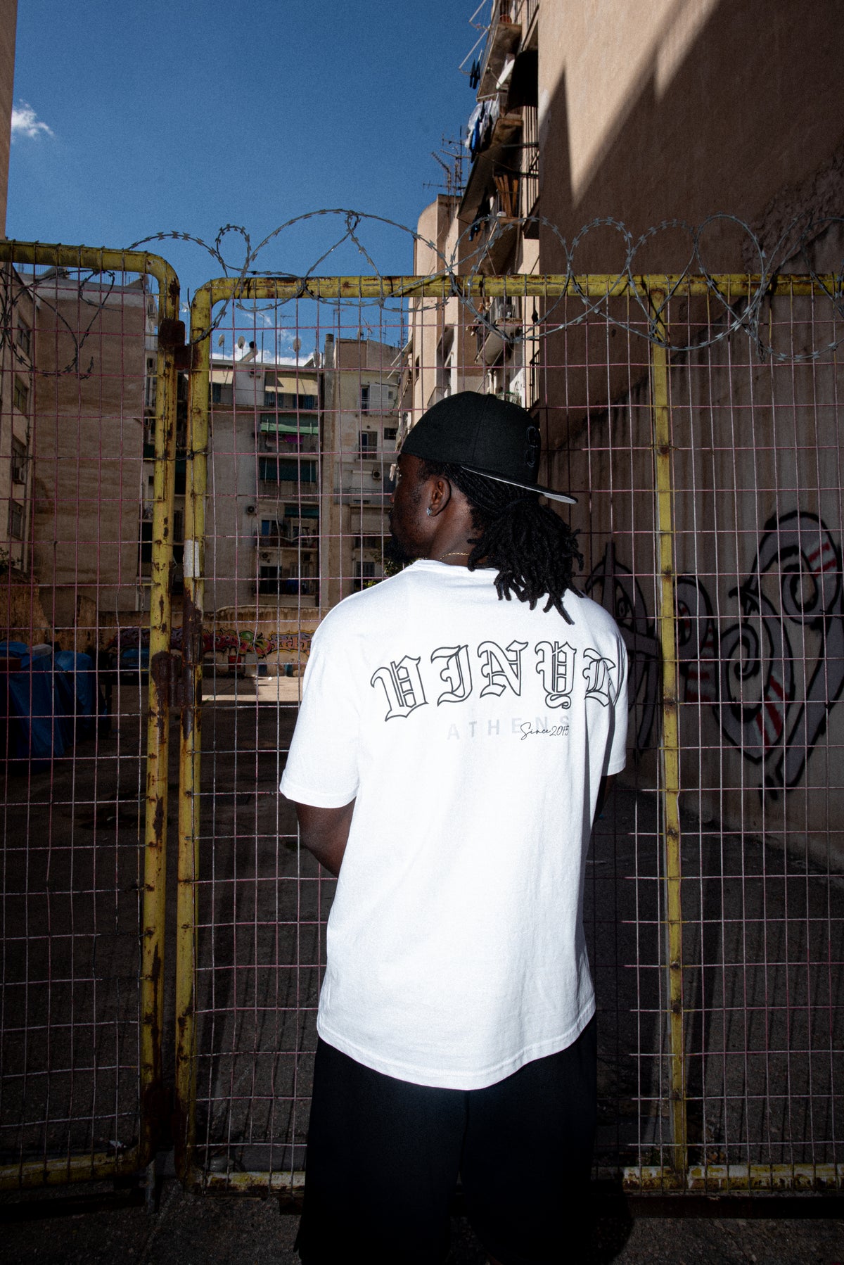 Icon frame t-shirt white - regular fit