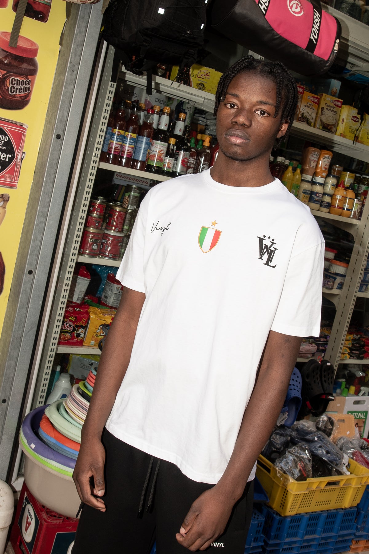 City boost t-shirt white - regular fit