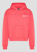 Vinyl φουτερ ροζ με τυπωμα cotton oversized - studios v legacy hoodie