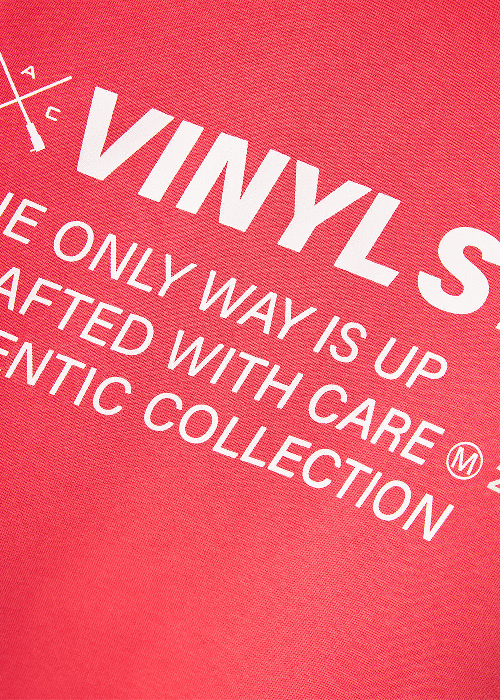 Vinyl sweatshirt pink with print cotton oversized - studios v legacy hoodie