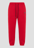 Vinyl φορμα παντελονι κοκκινο cotton relaxed fit - emblem sweatpants