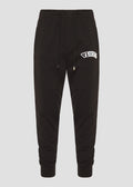 Vinyl φορμα παντελονι μαυρο με patch cotton regular fit - puff logo sweatpants