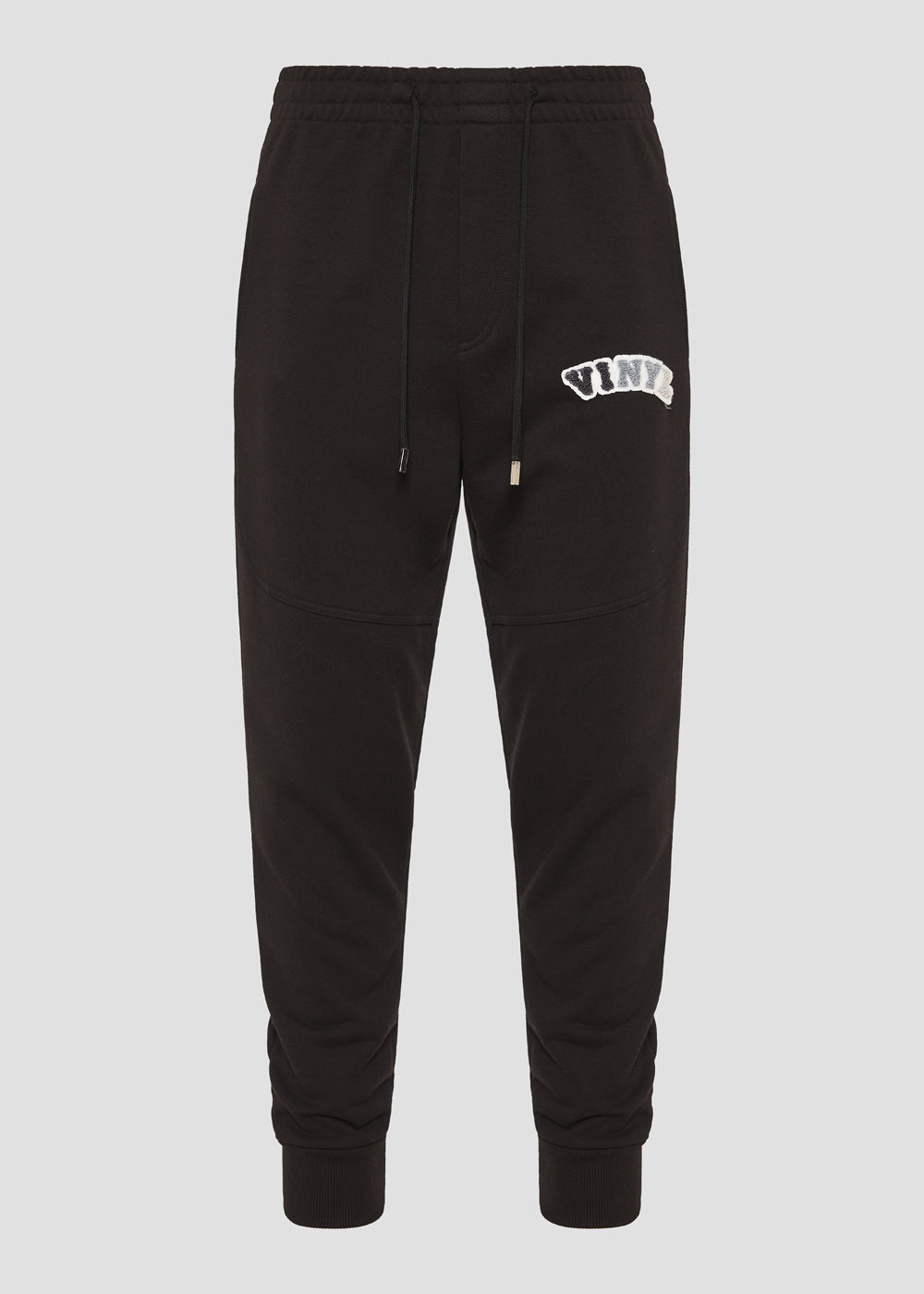 Vinyl μαυρο σετ με patch cotton regular fit - puff logo set