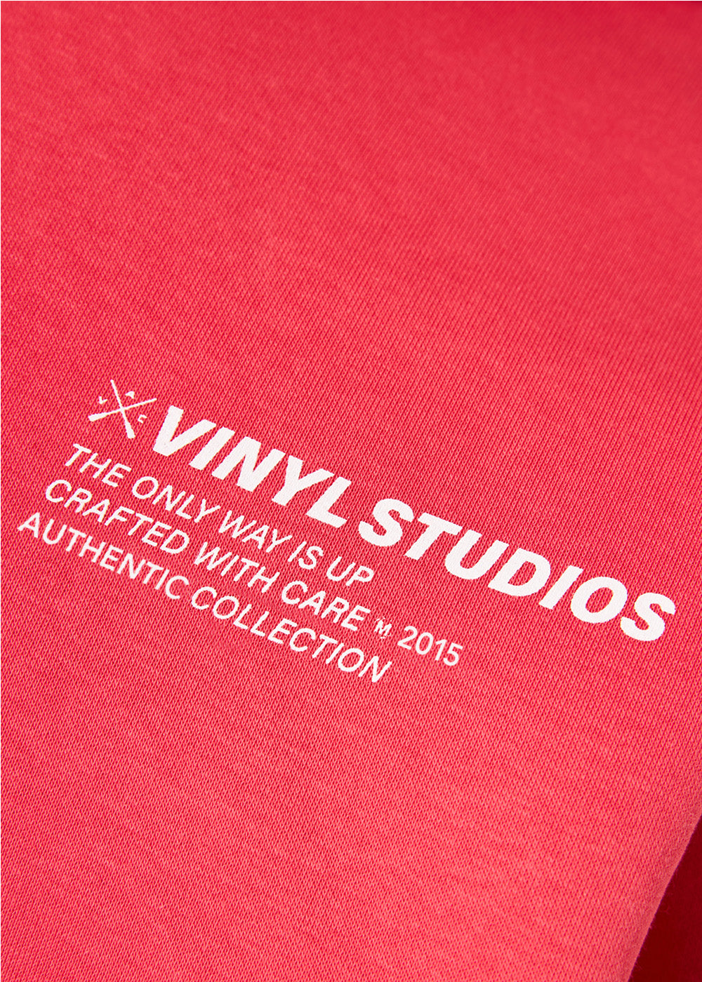 Vinyl sweatshirt pink with print cotton oversized - studios v legacy hoodie