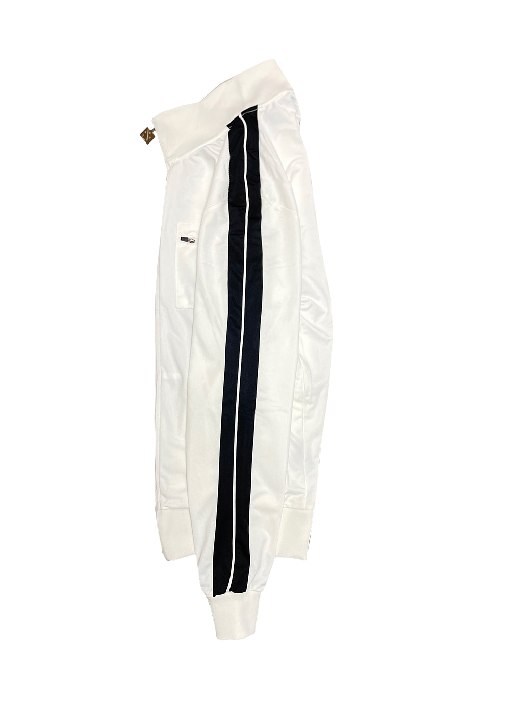 Vinyl ζακετα λευκη polyester regular fit ανδρικη