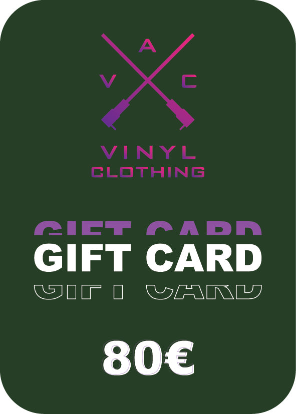 Vinyl gift card 80€